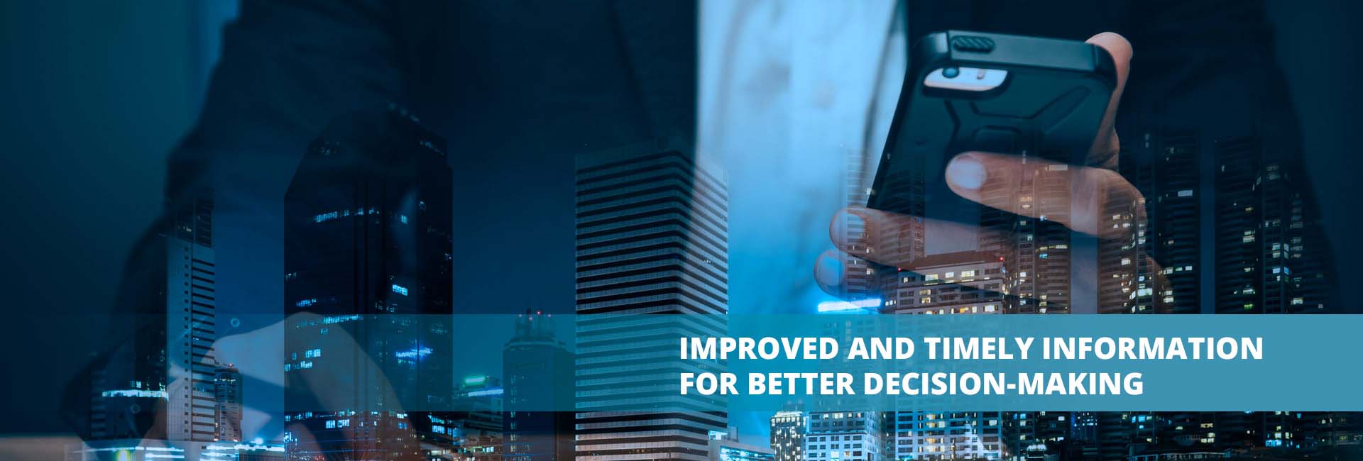 sevenminds improved and timely information for-better decision making app